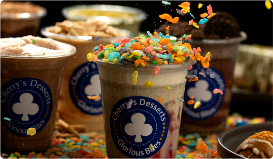 Signature Shakes at Cherry's Desserts