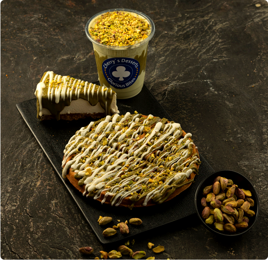 Cherry's pistachio kunafa